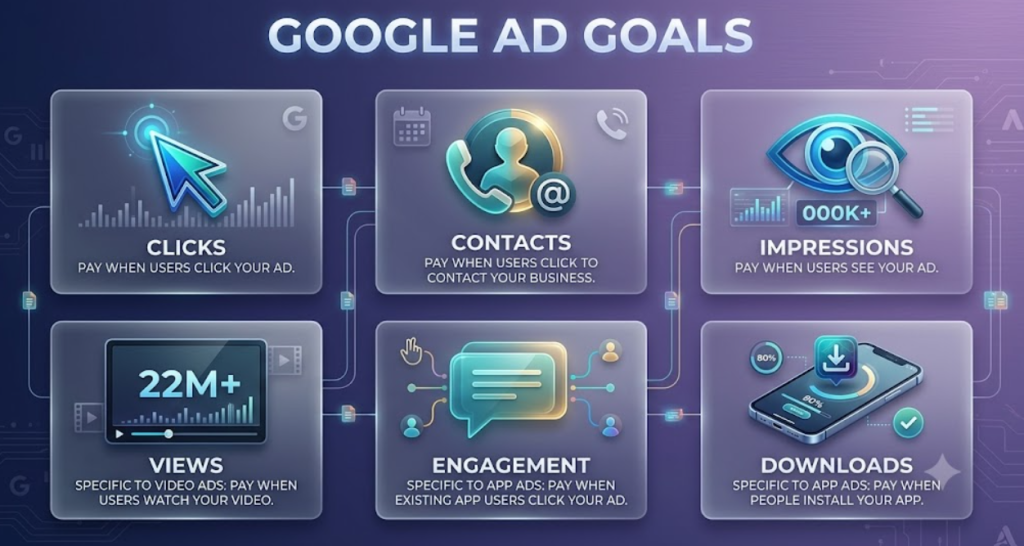 google  ads goals